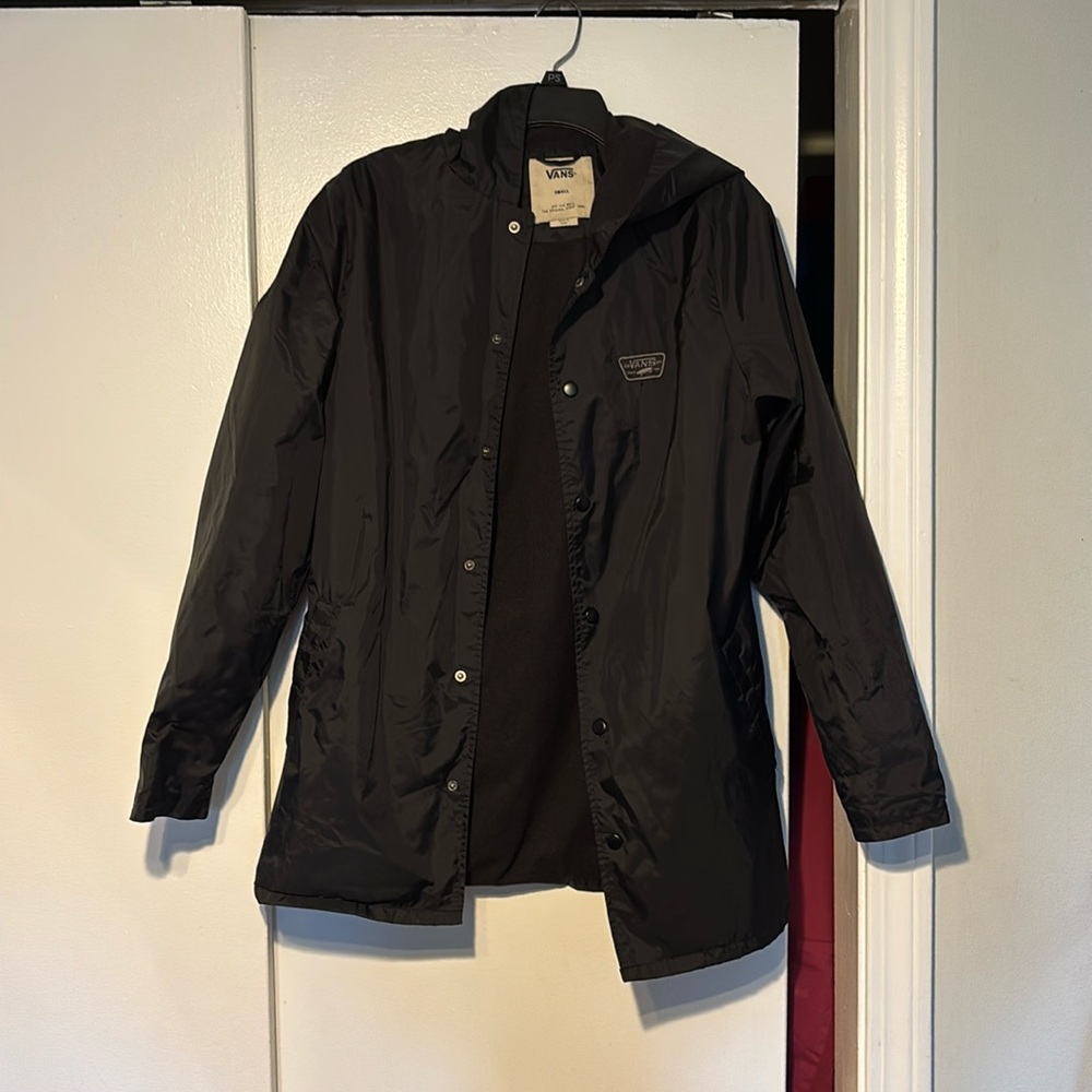 Hooded Vans Rain Jacket